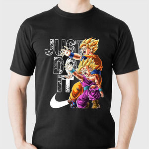 Dragonball Z Goku And Gohan Kamehameha Just Do Tshirt